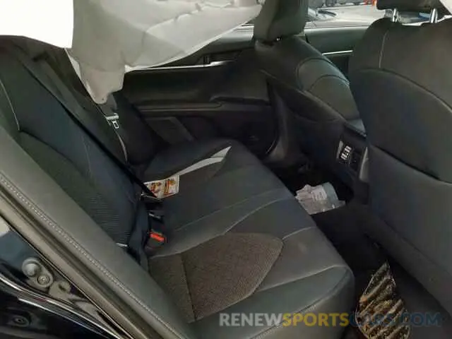 6 Photograph of a damaged car 4T1B61HK8KU839601 TOYOTA CAMRY 2019
