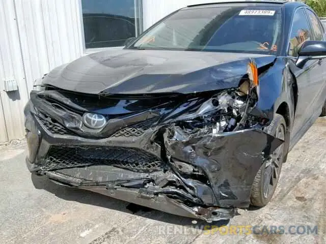 9 Photograph of a damaged car 4T1B61HK8KU839601 TOYOTA CAMRY 2019
