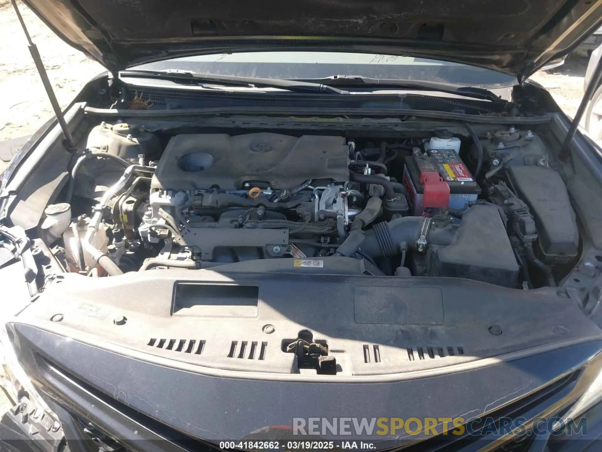10 Photograph of a damaged car 4T1B61HK9KU180721 TOYOTA CAMRY 2019