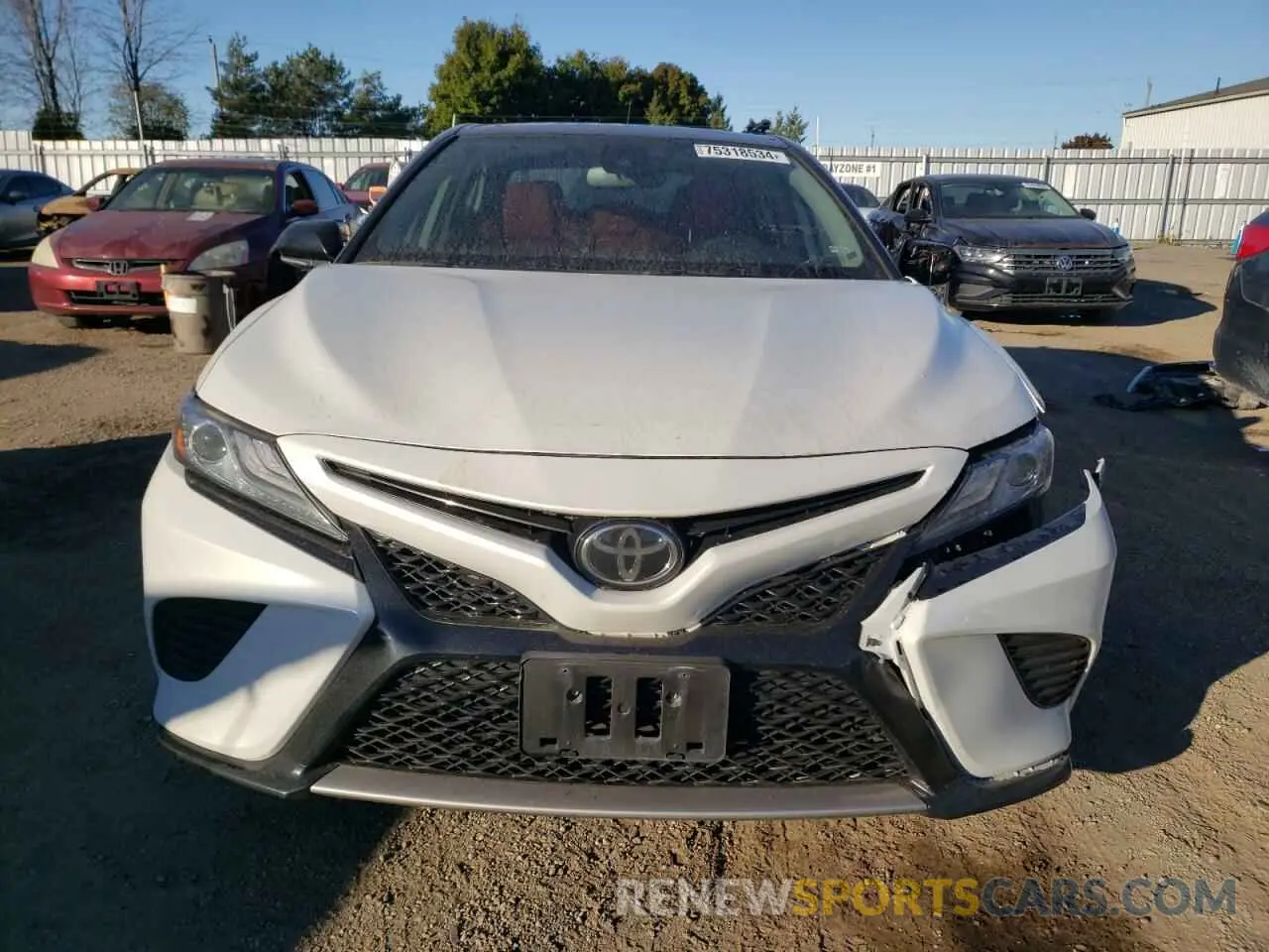 5 Photograph of a damaged car 4T1B61HK9KU223826 TOYOTA CAMRY 2019