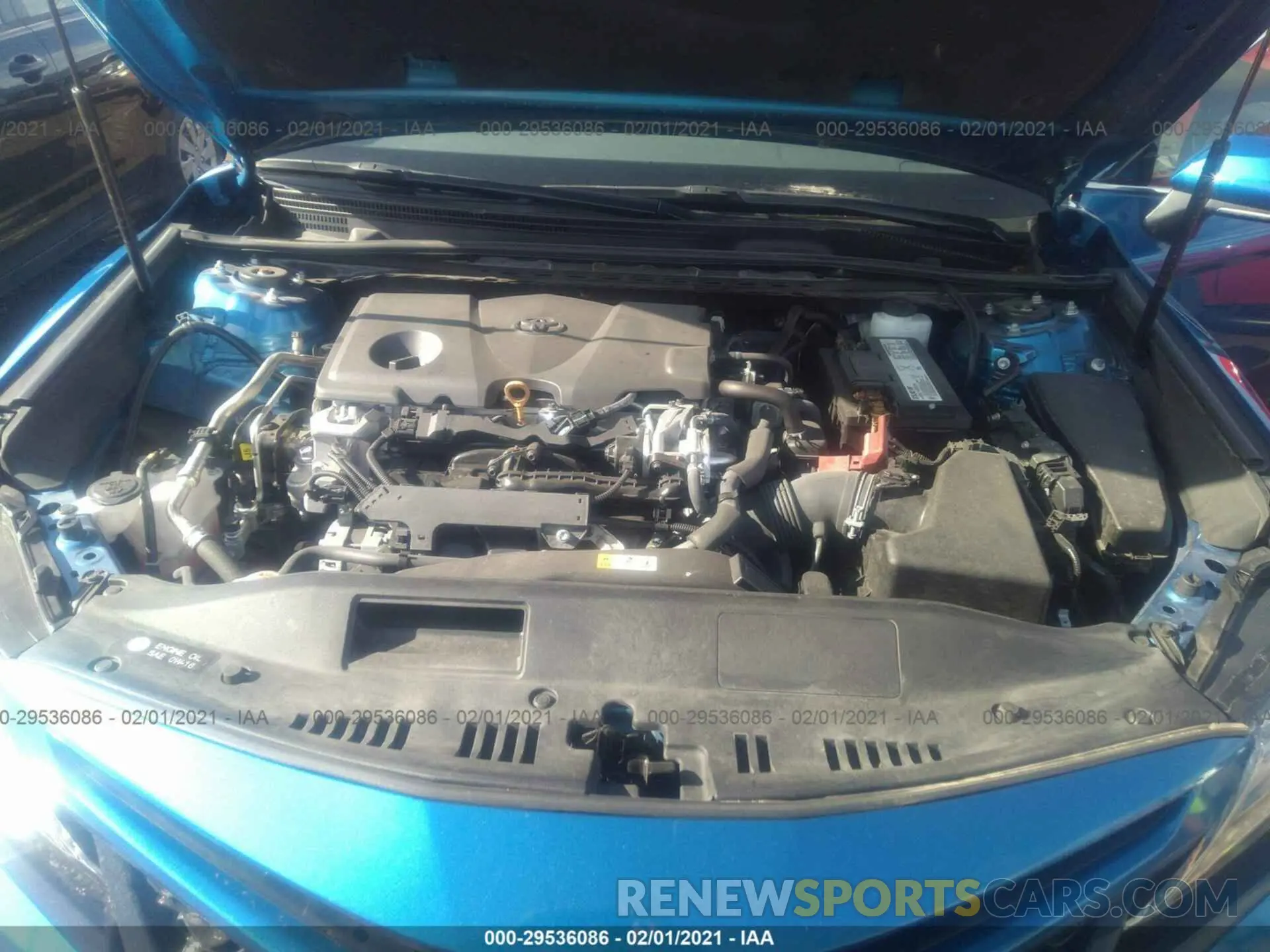 10 Photograph of a damaged car 4T1B61HK9KU266031 TOYOTA CAMRY 2019