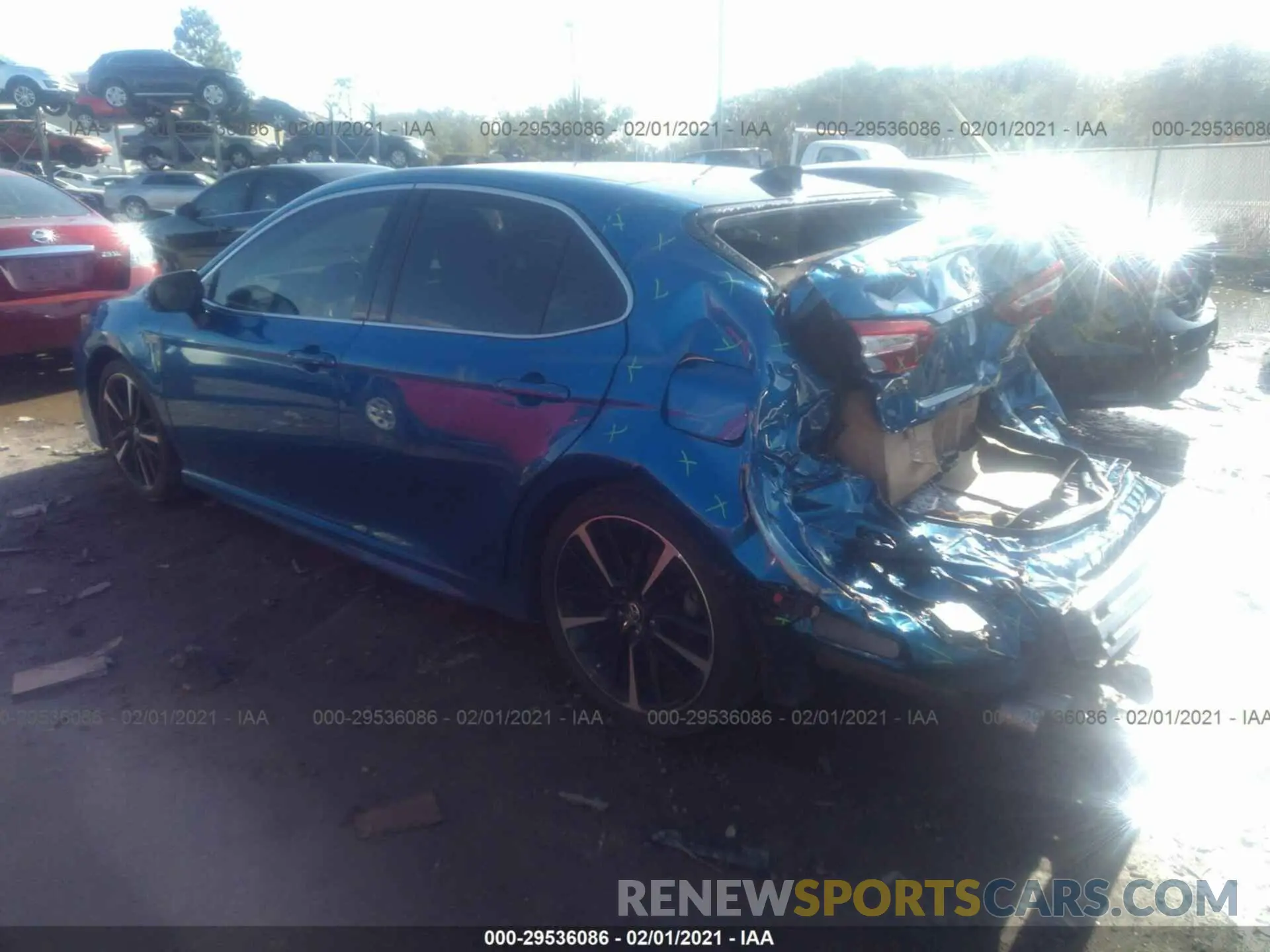 3 Photograph of a damaged car 4T1B61HK9KU266031 TOYOTA CAMRY 2019