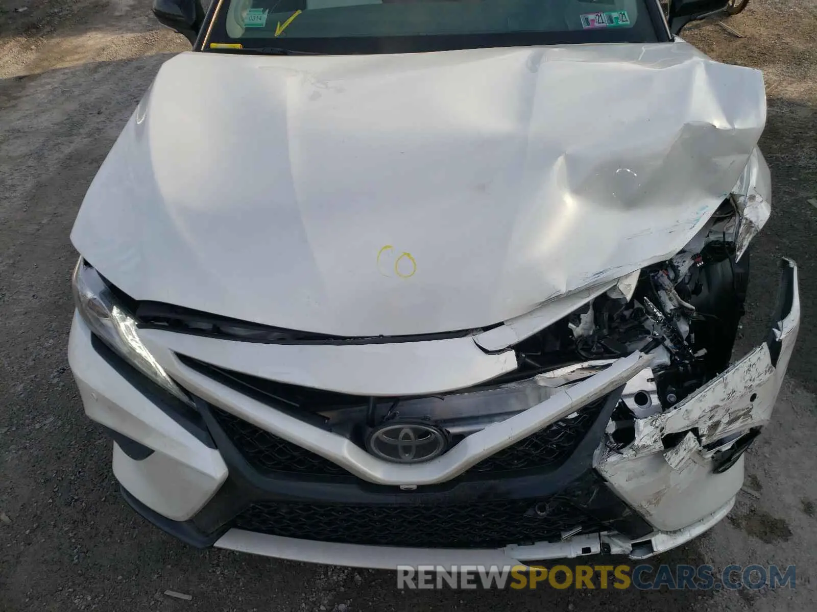 7 Photograph of a damaged car 4T1B61HK9KU293990 TOYOTA CAMRY 2019