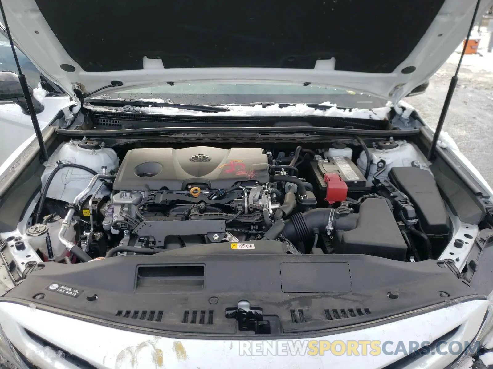 7 Photograph of a damaged car 4T1B61HK9KU295626 TOYOTA CAMRY 2019