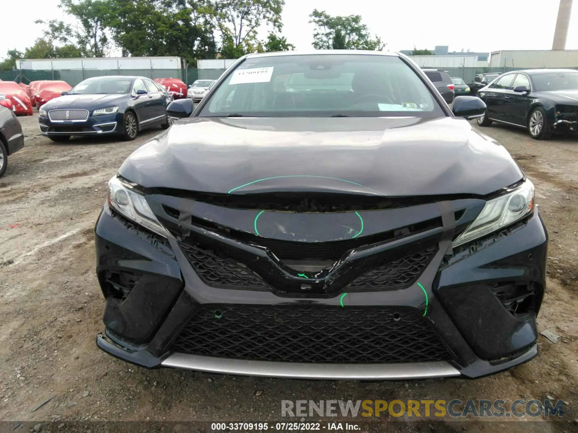 6 Photograph of a damaged car 4T1B61HK9KU735229 TOYOTA CAMRY 2019