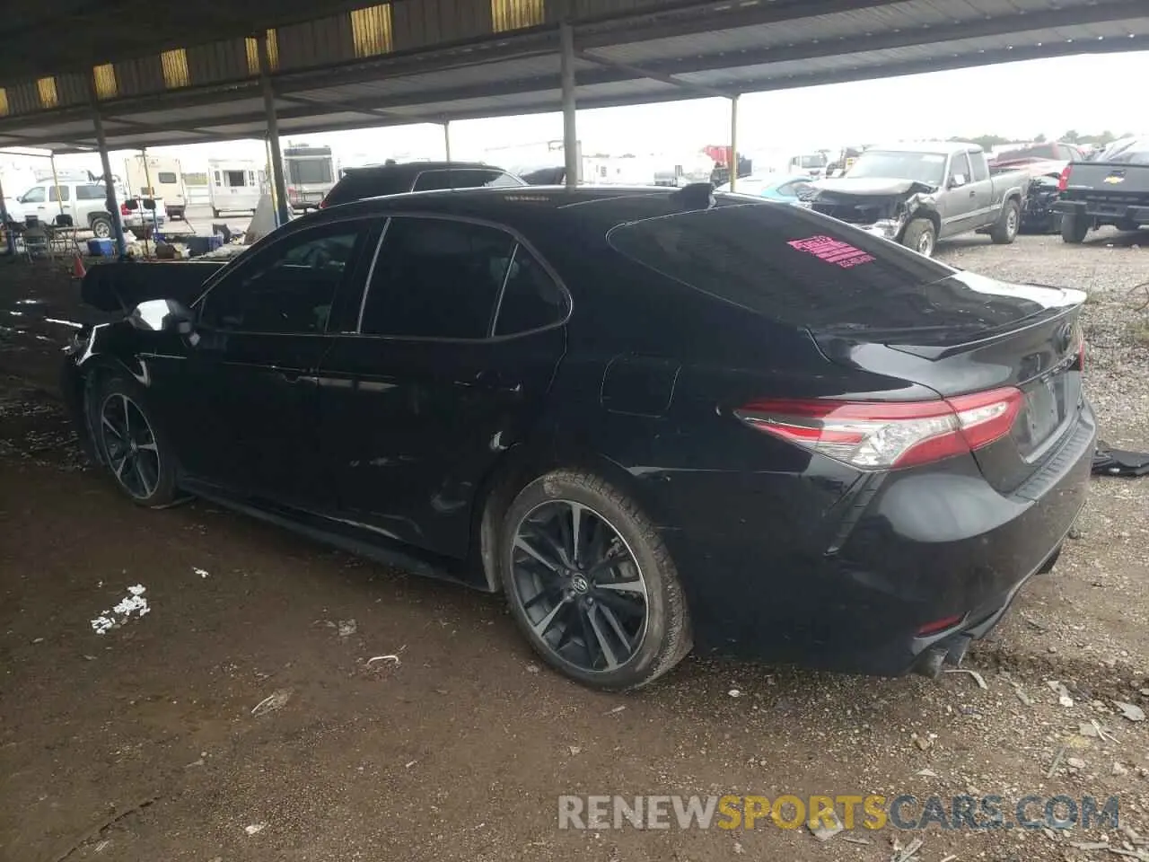2 Photograph of a damaged car 4T1B61HK9KU824413 TOYOTA CAMRY 2019