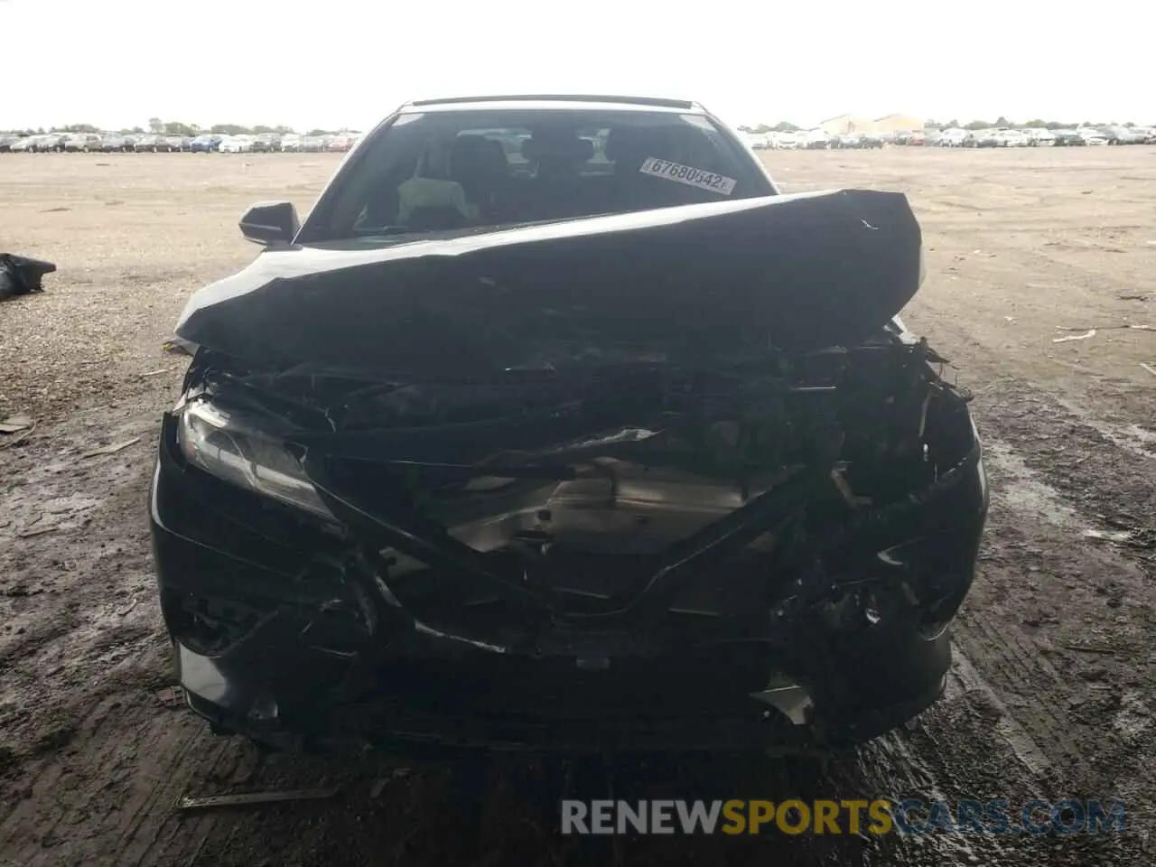 5 Photograph of a damaged car 4T1B61HK9KU824413 TOYOTA CAMRY 2019
