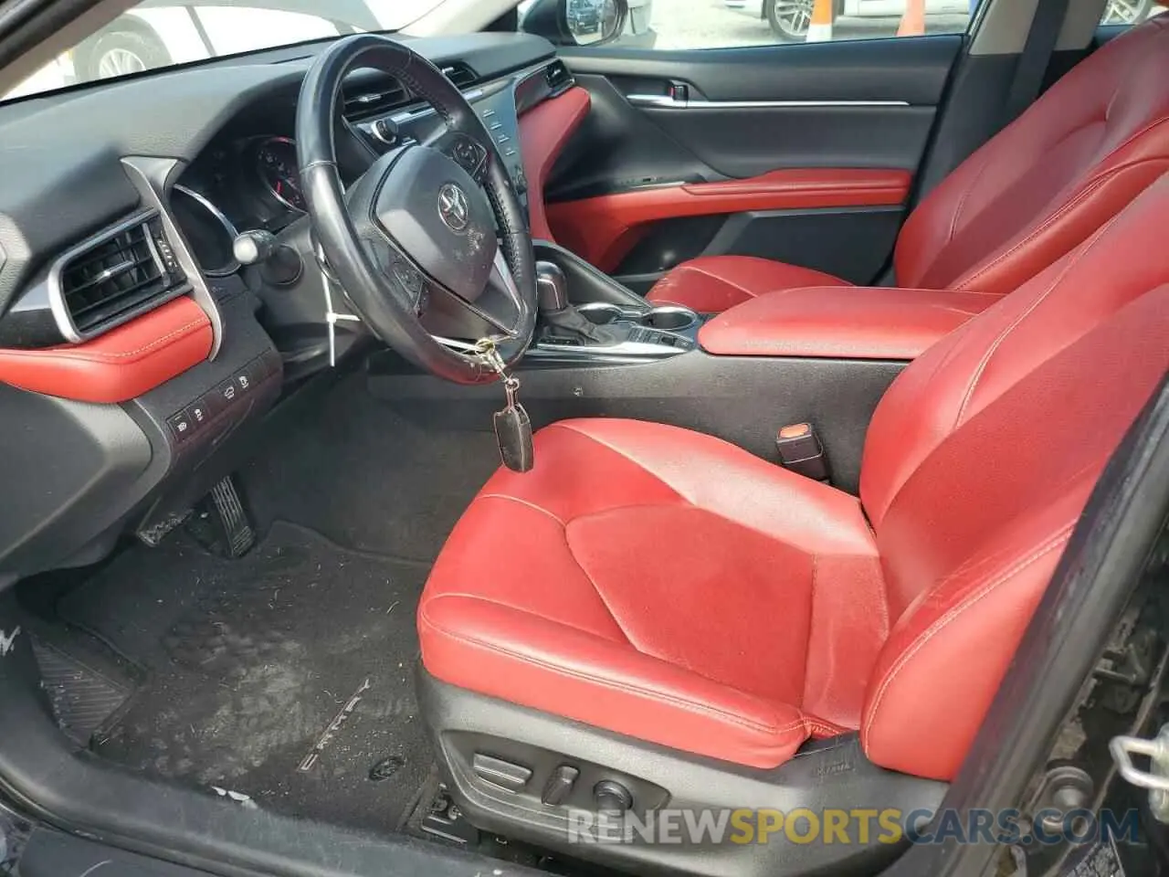 7 Photograph of a damaged car 4T1B61HK9KU825030 TOYOTA CAMRY 2019