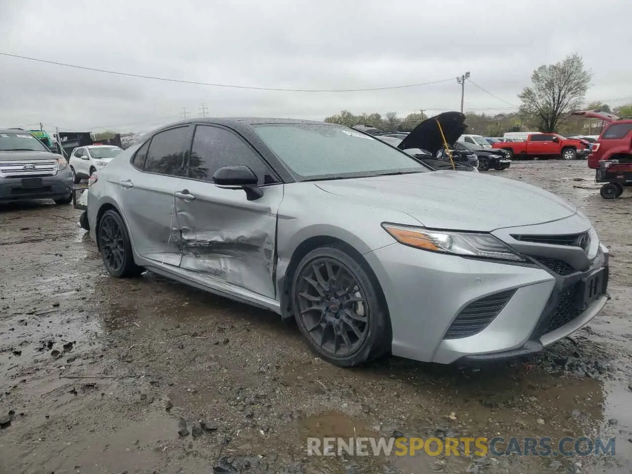 4 Фотография поврежденного автомобиля 4T1B61HKXKU225617 TOYOTA CAMRY 2019