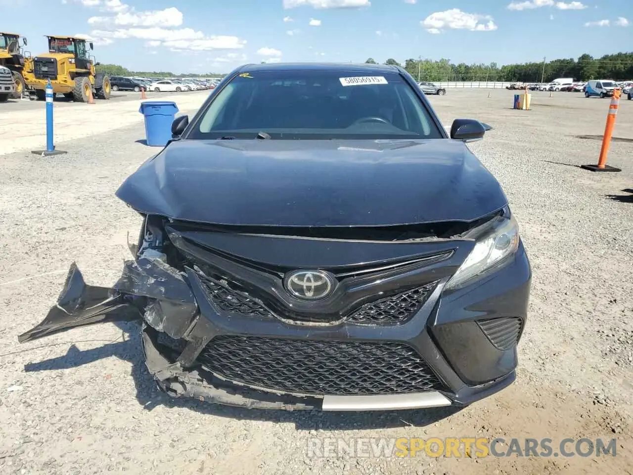 5 Photograph of a damaged car 4T1B61HKXKU834948 TOYOTA CAMRY 2019