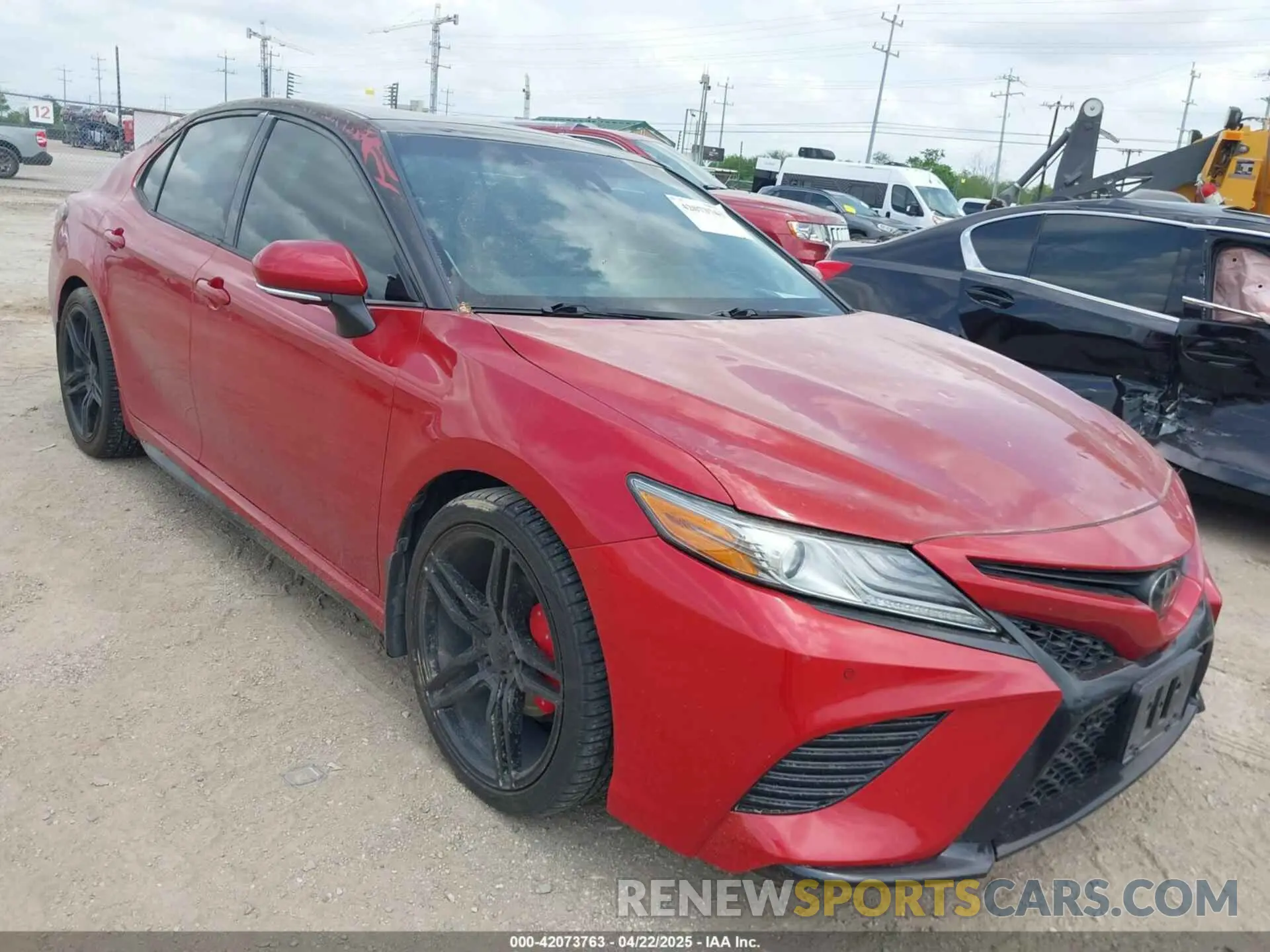 1 Фотография поврежденного автомобиля 4T1BZ1HK0KU022808 TOYOTA CAMRY 2019