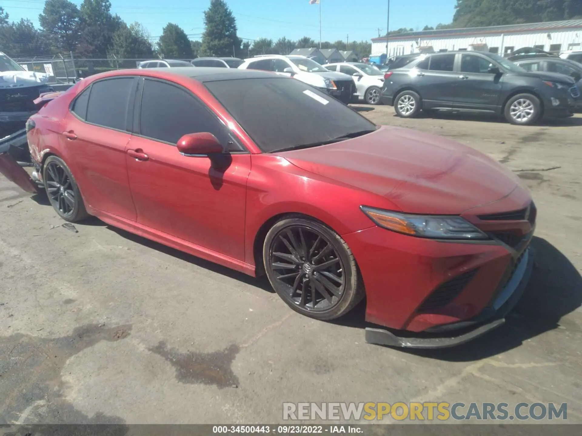 1 Photograph of a damaged car 4T1BZ1HK0KU023568 TOYOTA CAMRY 2019