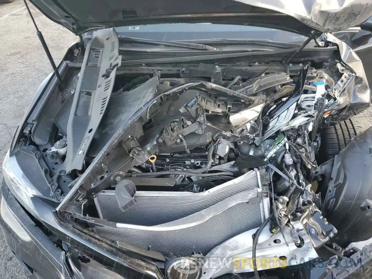11 Photograph of a damaged car 4T1BZ1HK0KU031220 TOYOTA CAMRY 2019
