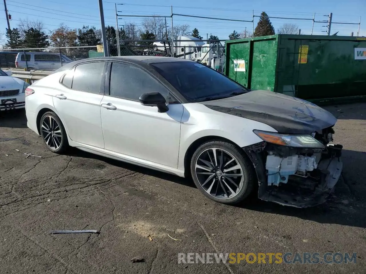 4 Photograph of a damaged car 4T1BZ1HK1KU028441 TOYOTA CAMRY 2019