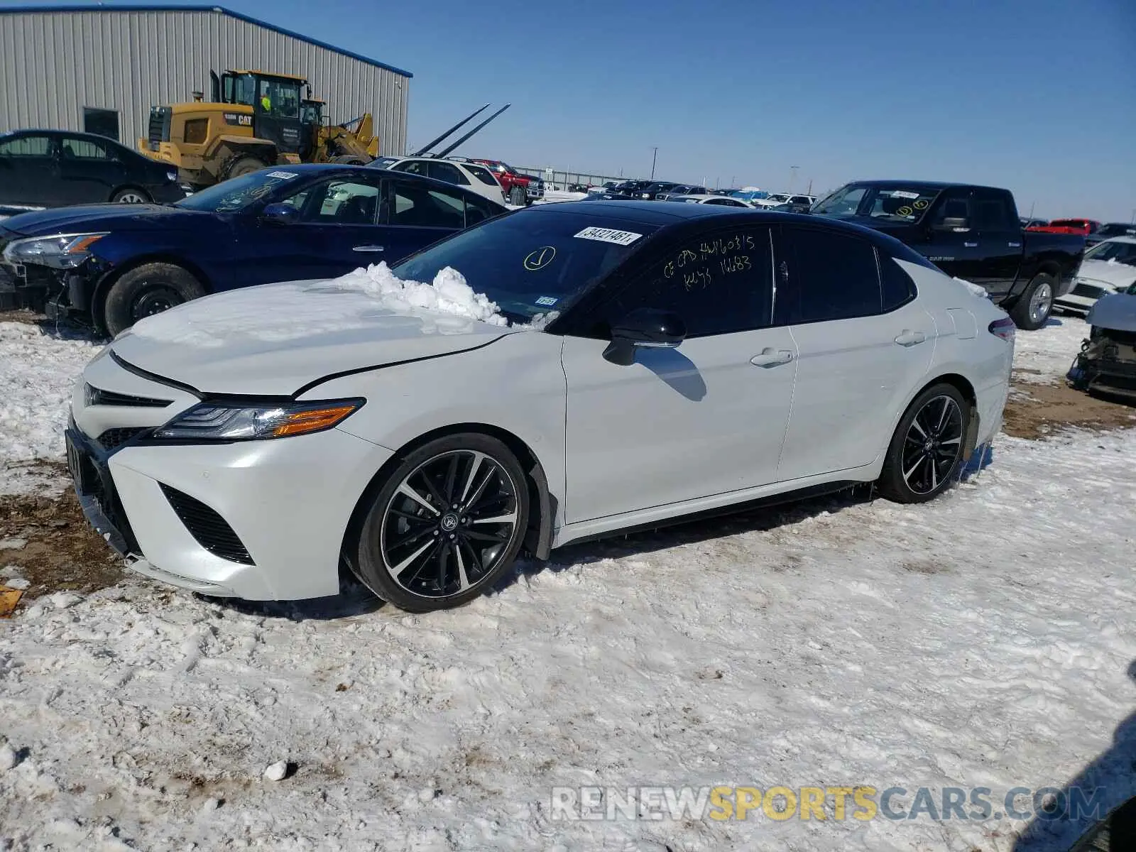 2 Photograph of a damaged car 4T1BZ1HK2KU032420 TOYOTA CAMRY 2019
