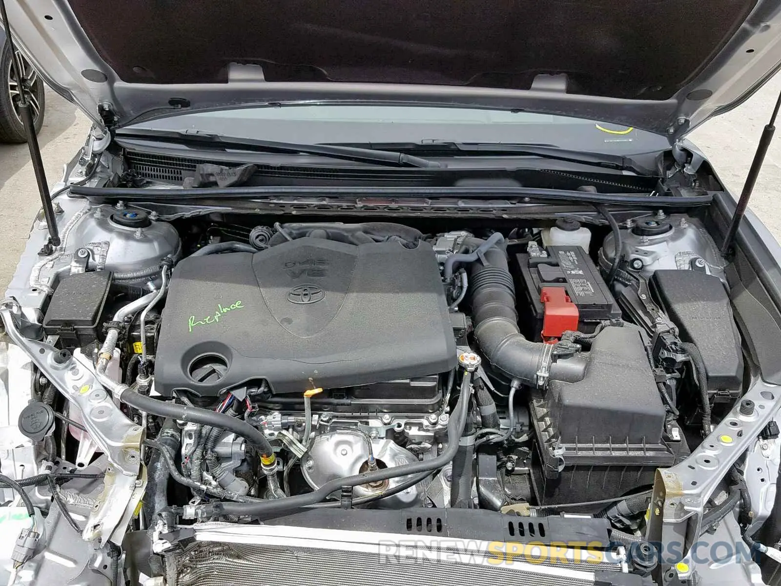 7 Photograph of a damaged car 4T1BZ1HK3KU023063 TOYOTA CAMRY 2019