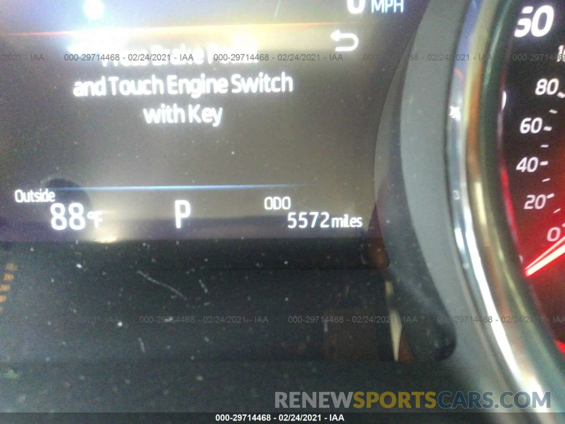 7 Photograph of a damaged car 4T1BZ1HK3KU031079 TOYOTA CAMRY 2019