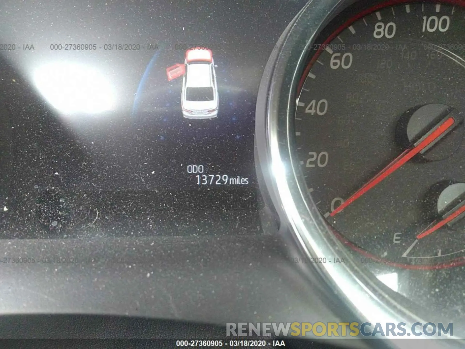 7 Photograph of a damaged car 4T1BZ1HK4KU022178 TOYOTA CAMRY 2019