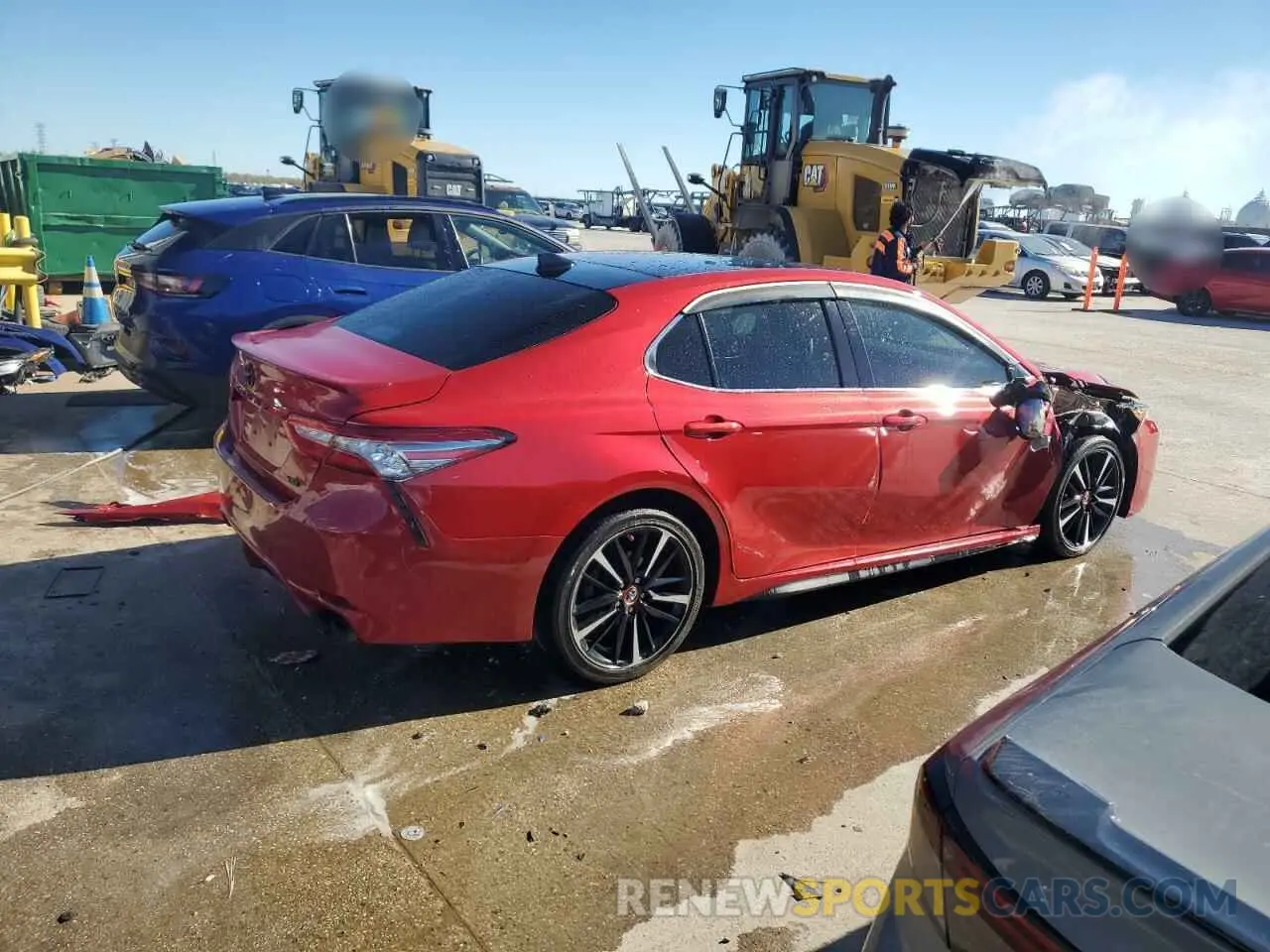 3 Photograph of a damaged car 4T1BZ1HK6KU029388 TOYOTA CAMRY 2019