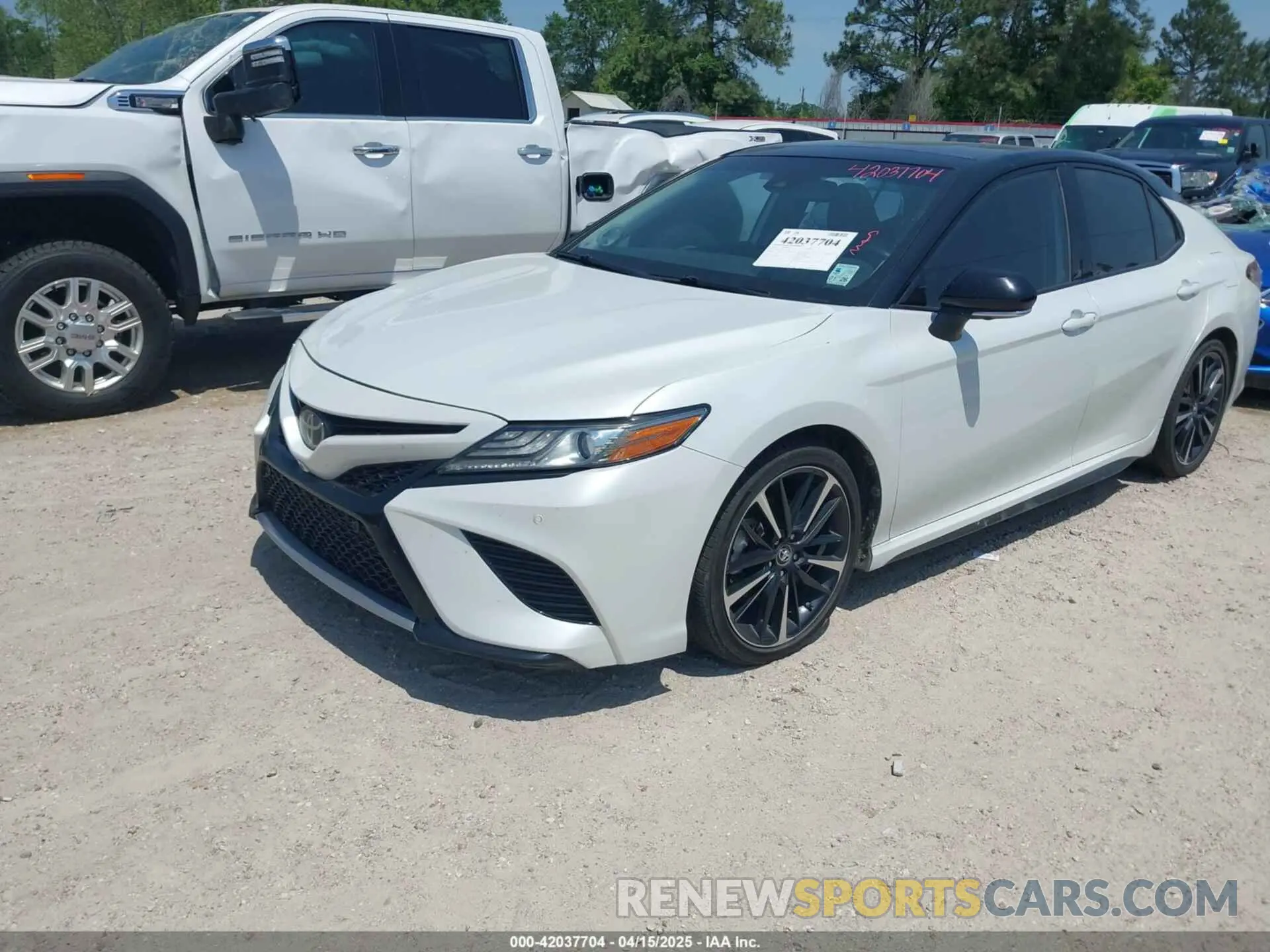 2 Фотография поврежденного автомобиля 4T1BZ1HK6KU032078 TOYOTA CAMRY 2019