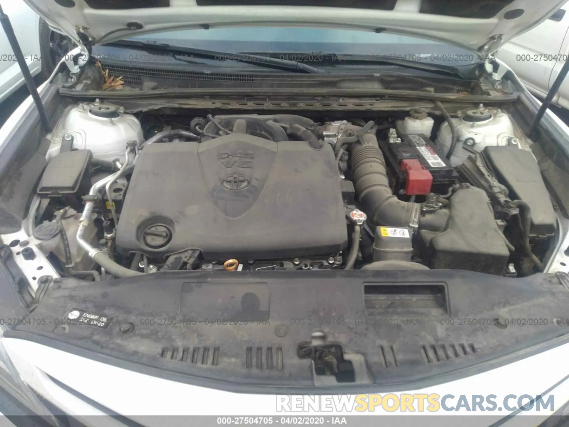 10 Photograph of a damaged car 4T1BZ1HK6KU507888 TOYOTA CAMRY 2019