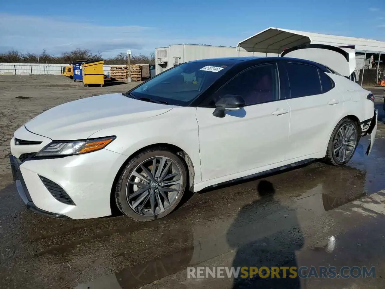 1 Photograph of a damaged car 4T1BZ1HK7KU024572 TOYOTA CAMRY 2019