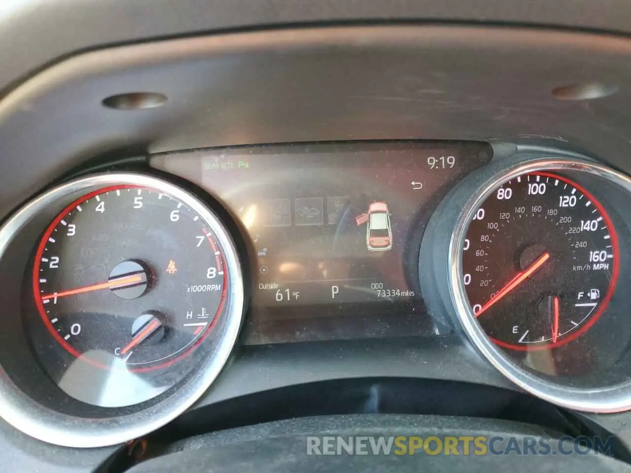 9 Photograph of a damaged car 4T1BZ1HK7KU024572 TOYOTA CAMRY 2019