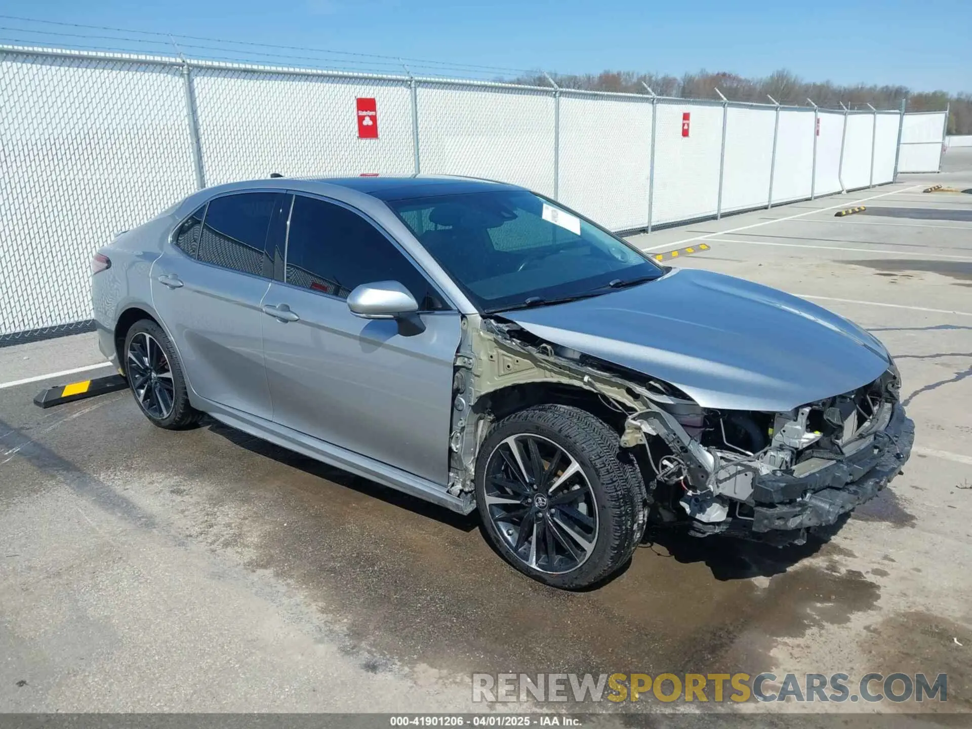 1 Фотография поврежденного автомобиля 4T1BZ1HK7KU025866 TOYOTA CAMRY 2019