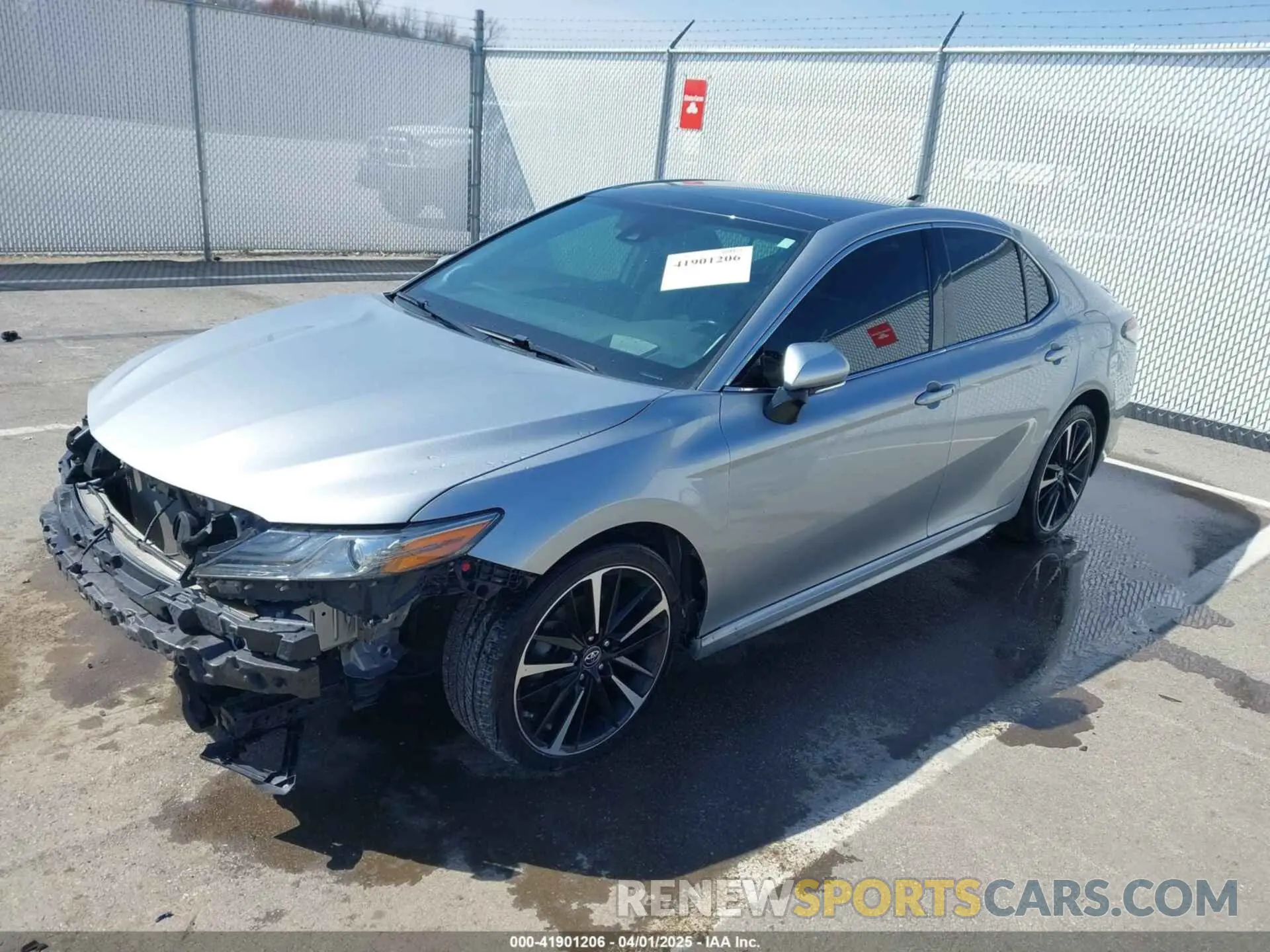 2 Фотография поврежденного автомобиля 4T1BZ1HK7KU025866 TOYOTA CAMRY 2019