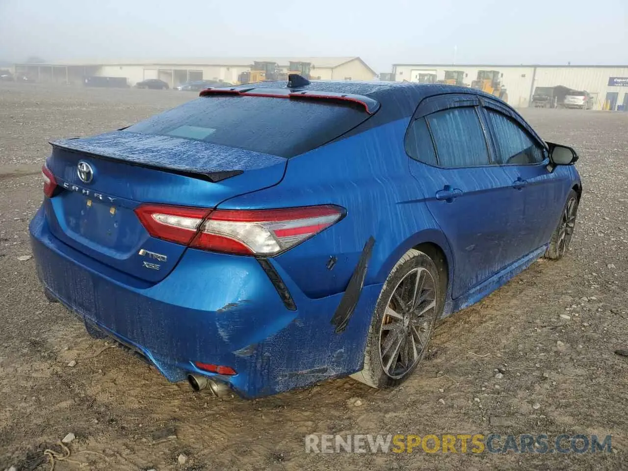4 Photograph of a damaged car 4T1BZ1HK7KU032302 TOYOTA CAMRY 2019