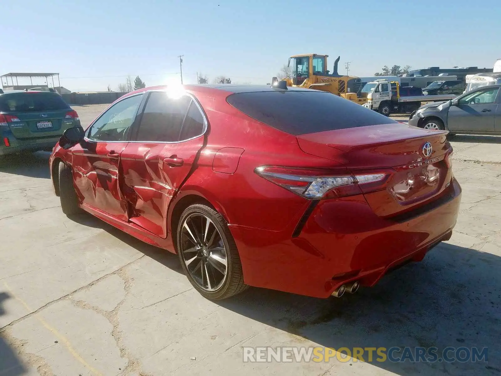 3 Photograph of a damaged car 4T1BZ1HK9KU025416 TOYOTA CAMRY 2019