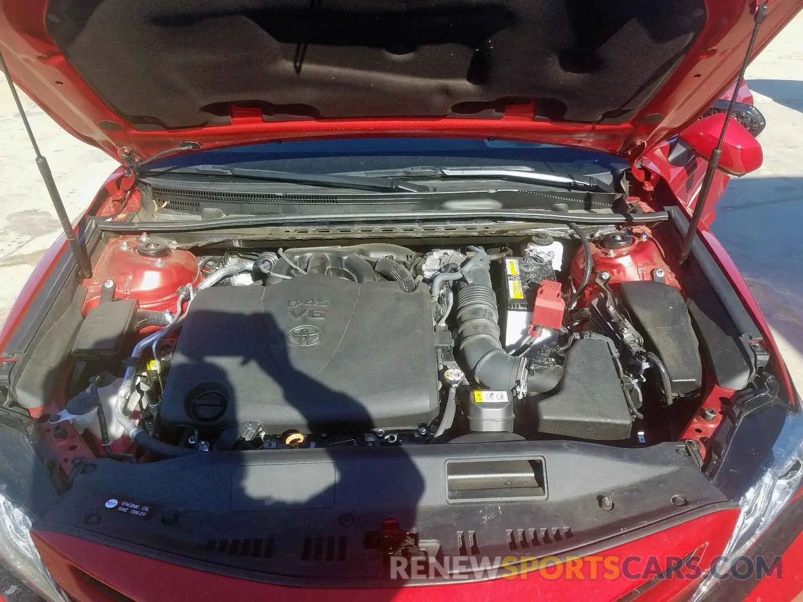 7 Photograph of a damaged car 4T1BZ1HK9KU025416 TOYOTA CAMRY 2019