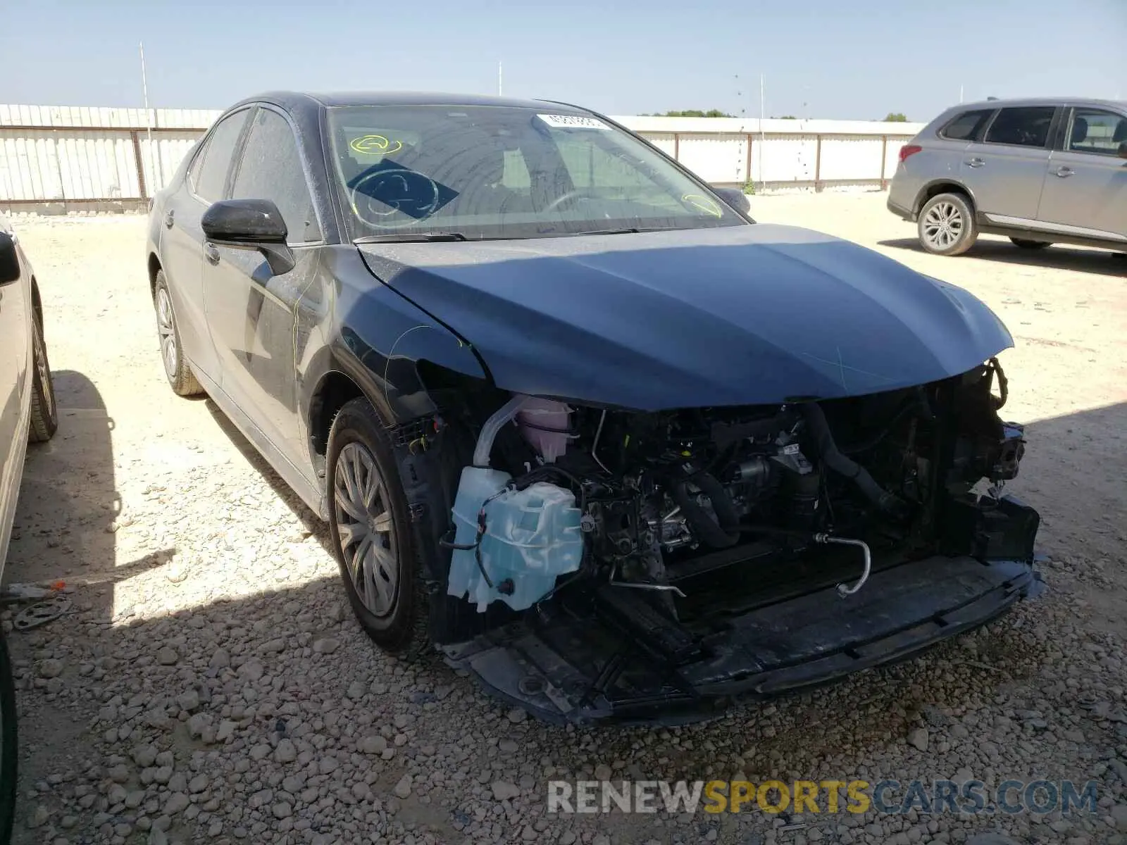 1 Photograph of a damaged car 4T1A11AK6LU864485 TOYOTA CAMRY 2020