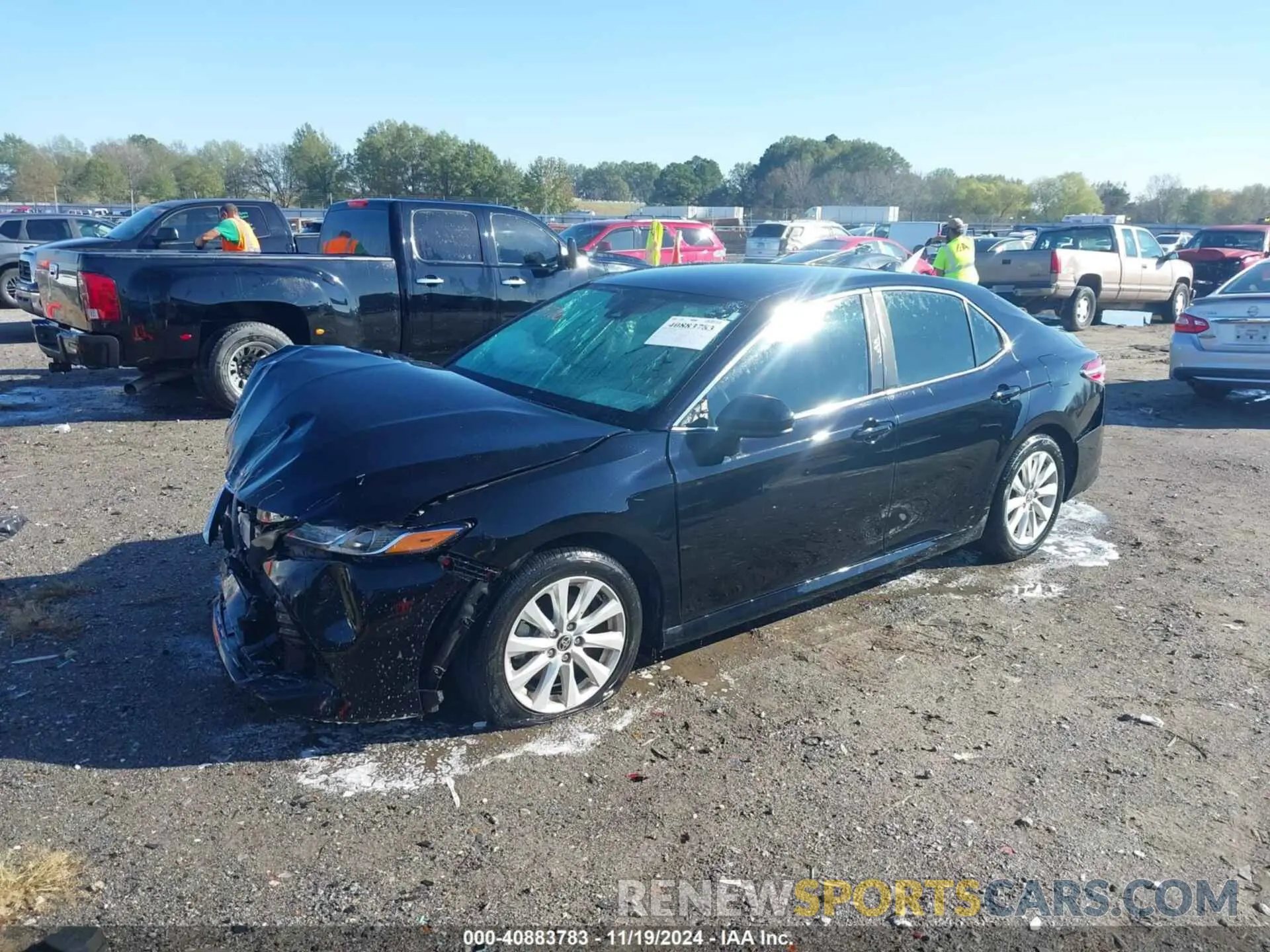 2 Фотография поврежденного автомобиля 4T1C11AK0LU383267 TOYOTA CAMRY 2020