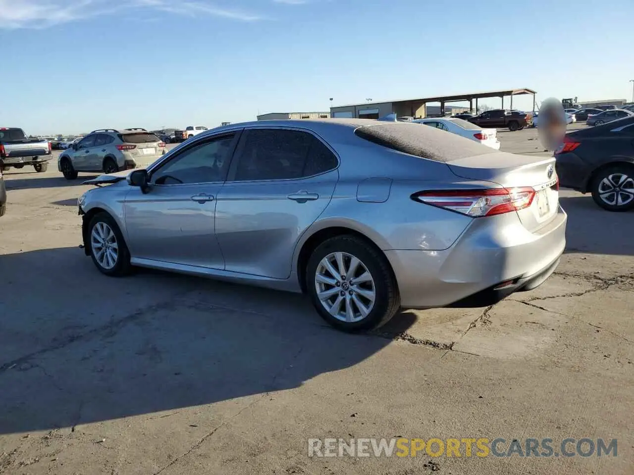2 Photograph of a damaged car 4T1C11AK0LU963716 TOYOTA CAMRY 2020
