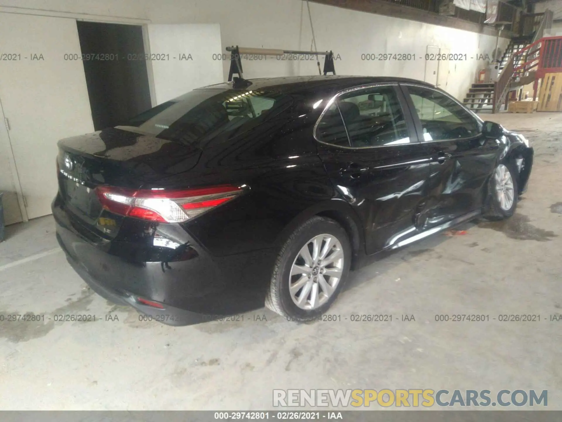 4 Фотография поврежденного автомобиля 4T1C11AK1LU347605 TOYOTA CAMRY 2020