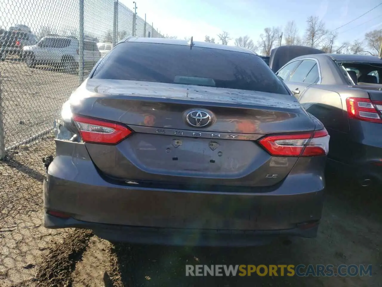 6 Photograph of a damaged car 4T1C11AK1LU358801 TOYOTA CAMRY 2020