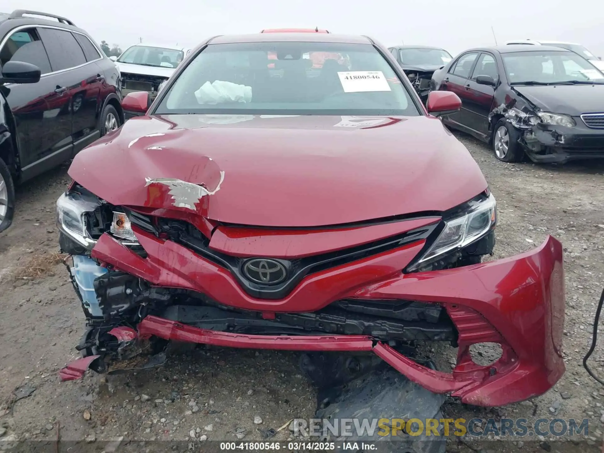 13 Photograph of a damaged car 4T1C11AK1LU359477 TOYOTA CAMRY 2020