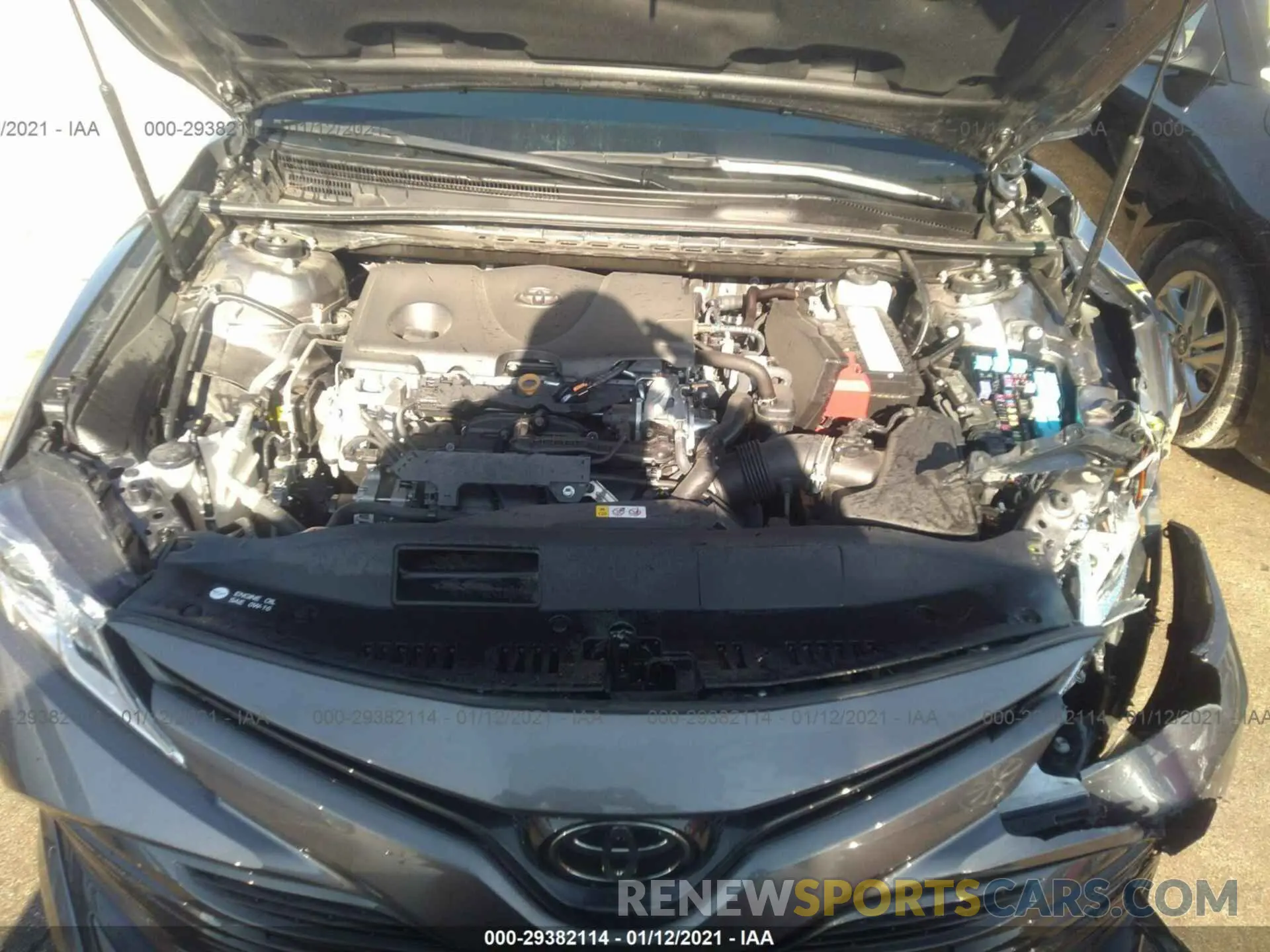 10 Photograph of a damaged car 4T1C11AK1LU365294 TOYOTA CAMRY 2020