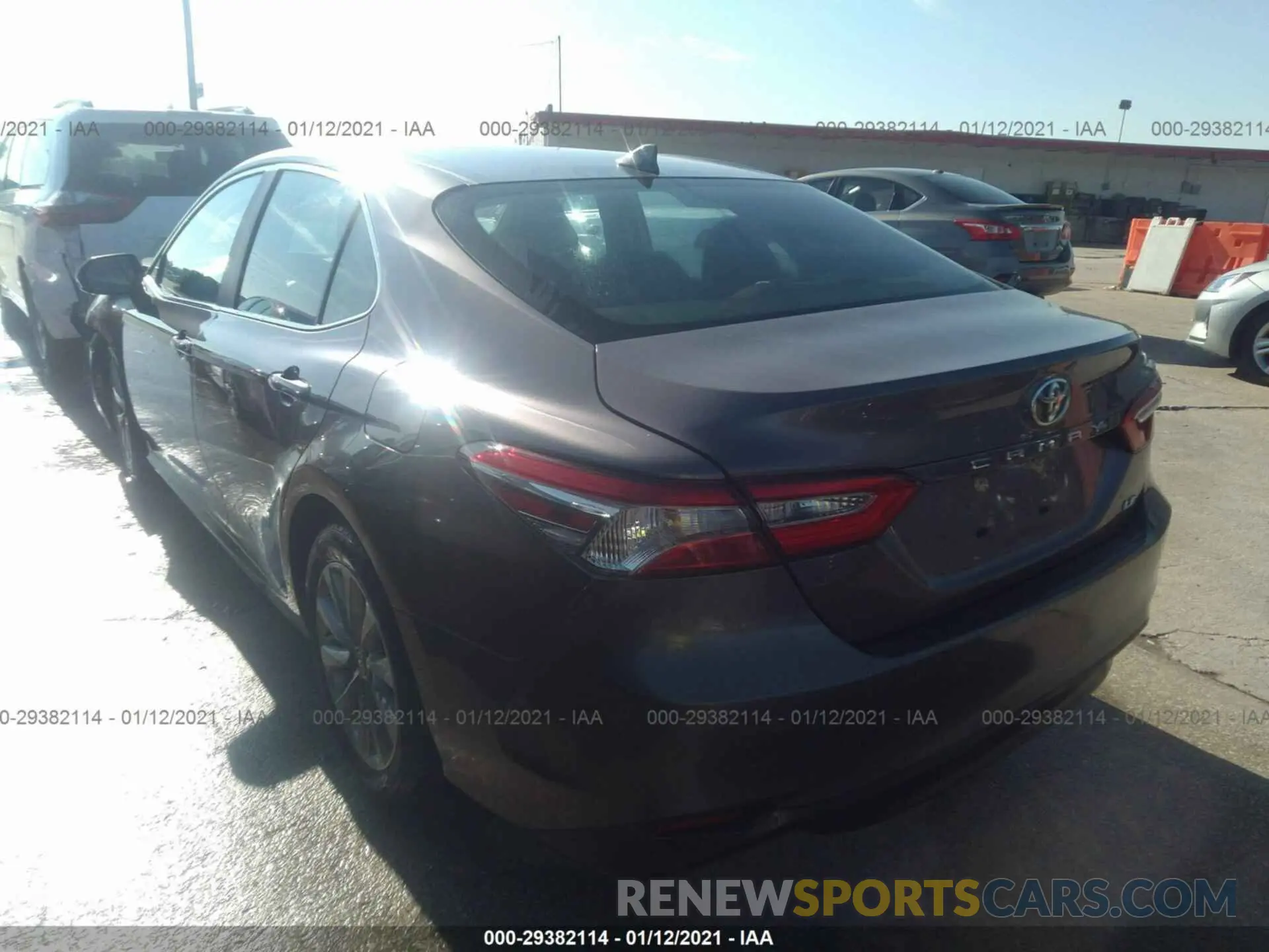3 Photograph of a damaged car 4T1C11AK1LU365294 TOYOTA CAMRY 2020