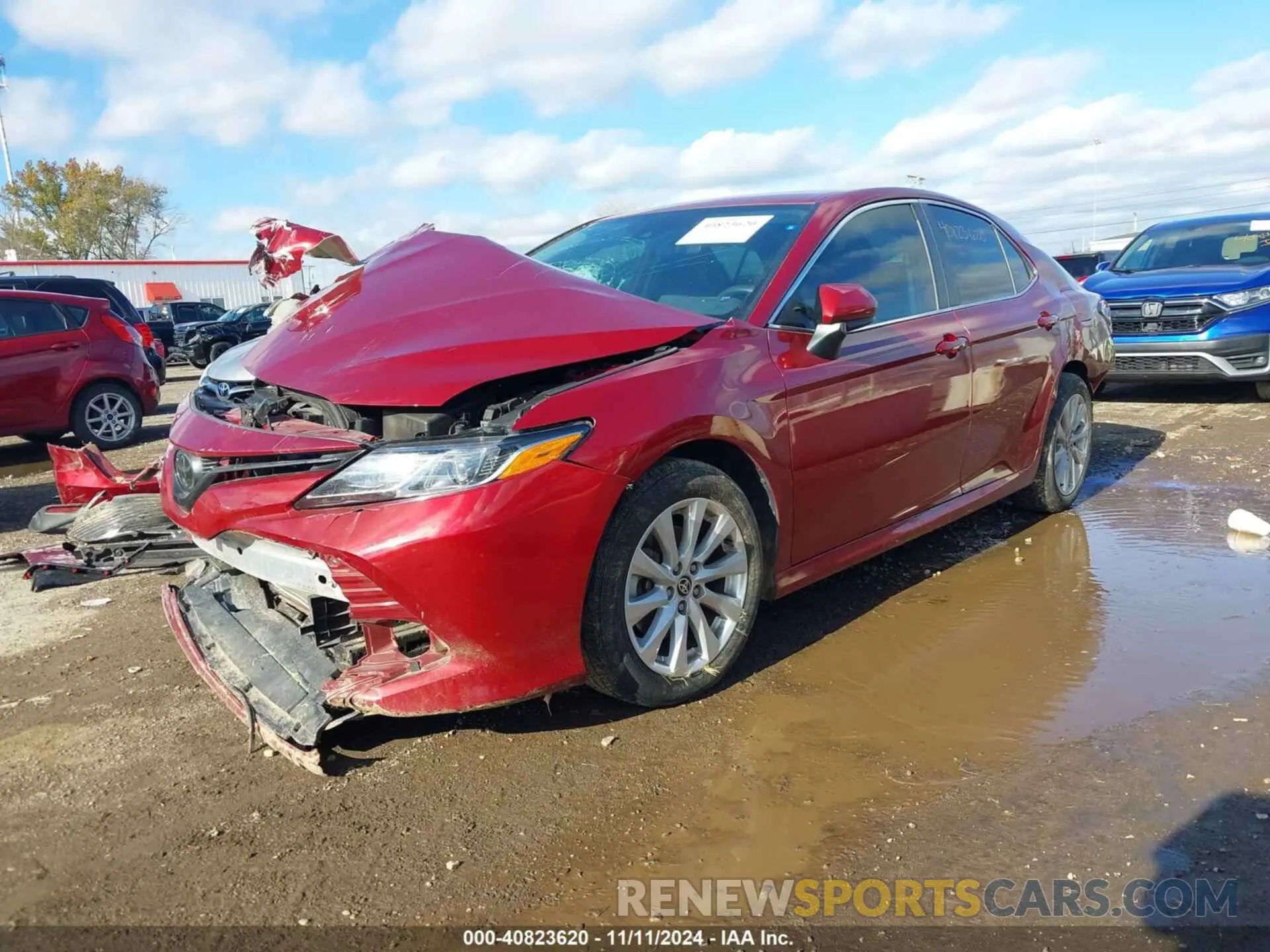 2 Photograph of a damaged car 4T1C11AK1LU377526 TOYOTA CAMRY 2020