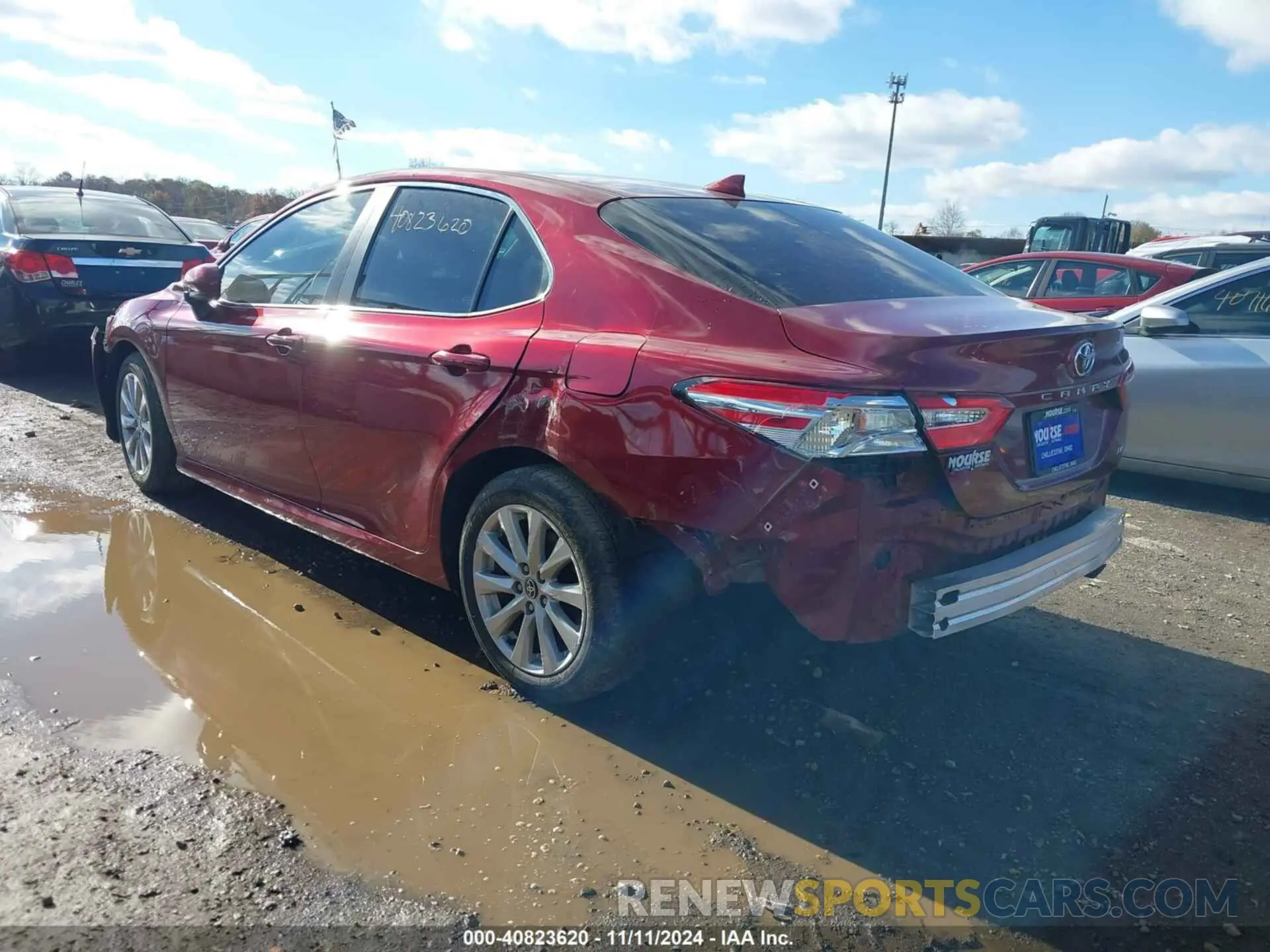 3 Photograph of a damaged car 4T1C11AK1LU377526 TOYOTA CAMRY 2020