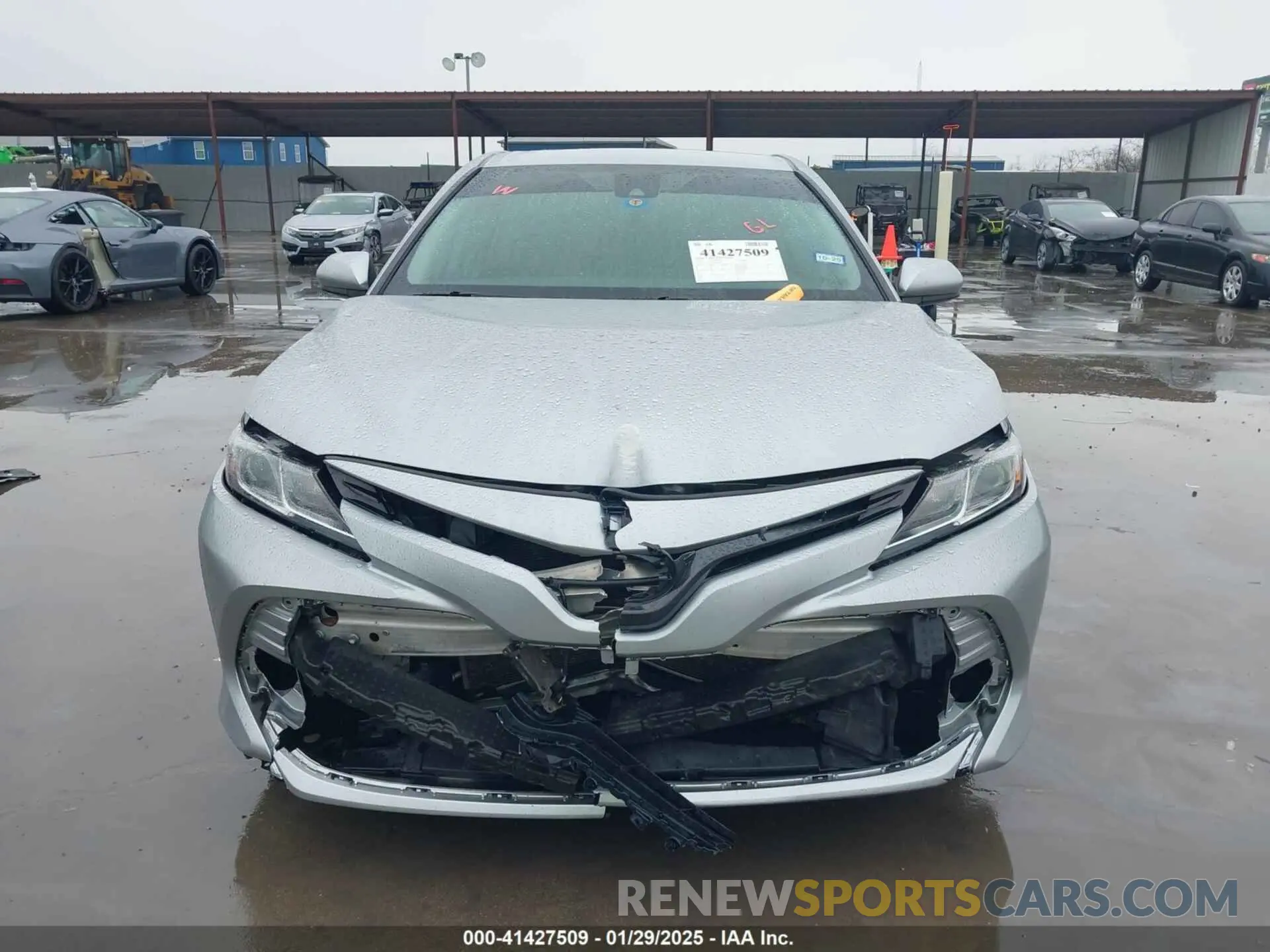 13 Photograph of a damaged car 4T1C11AK1LU382855 TOYOTA CAMRY 2020