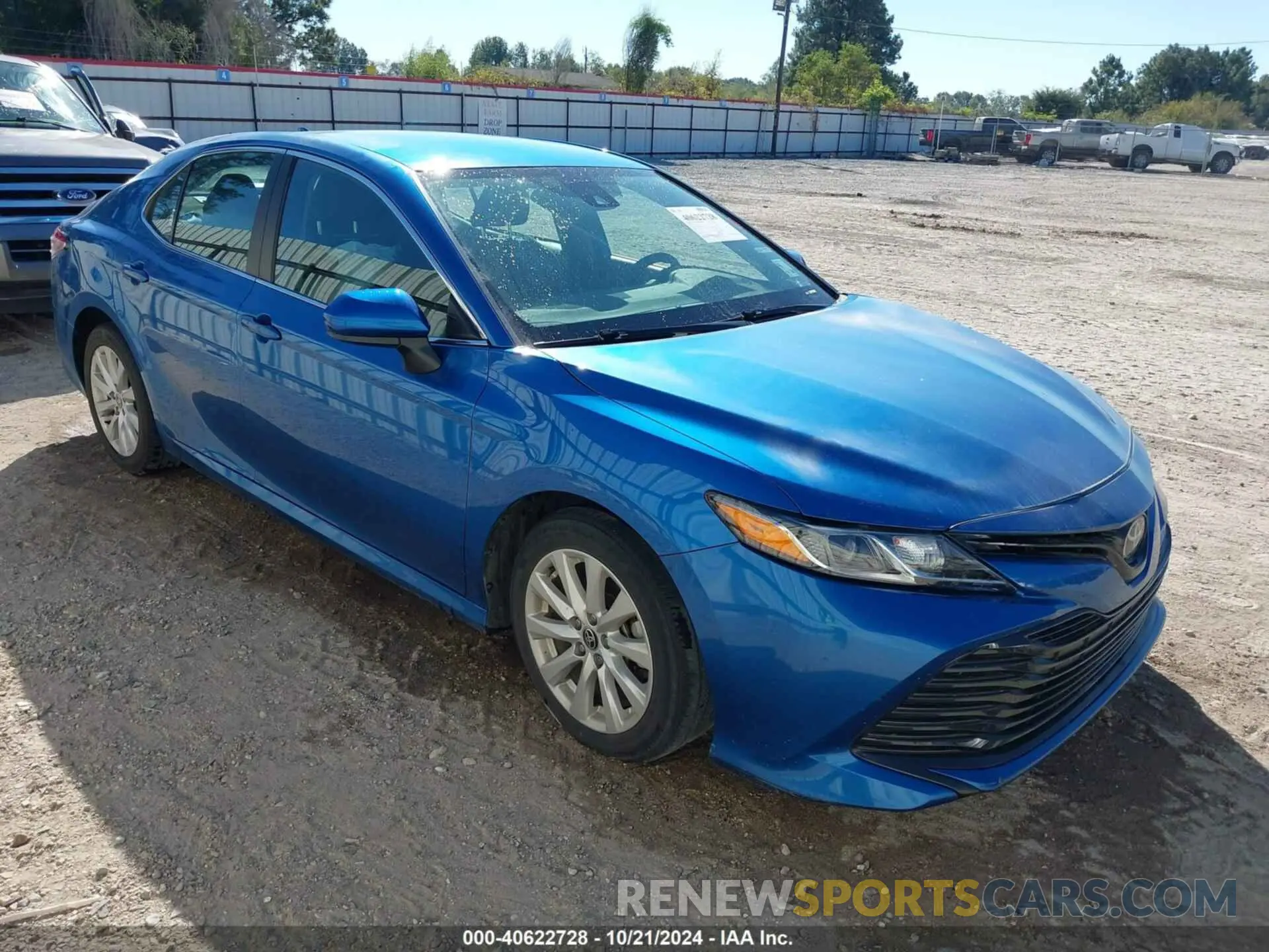 1 Photograph of a damaged car 4T1C11AK1LU387313 TOYOTA CAMRY 2020