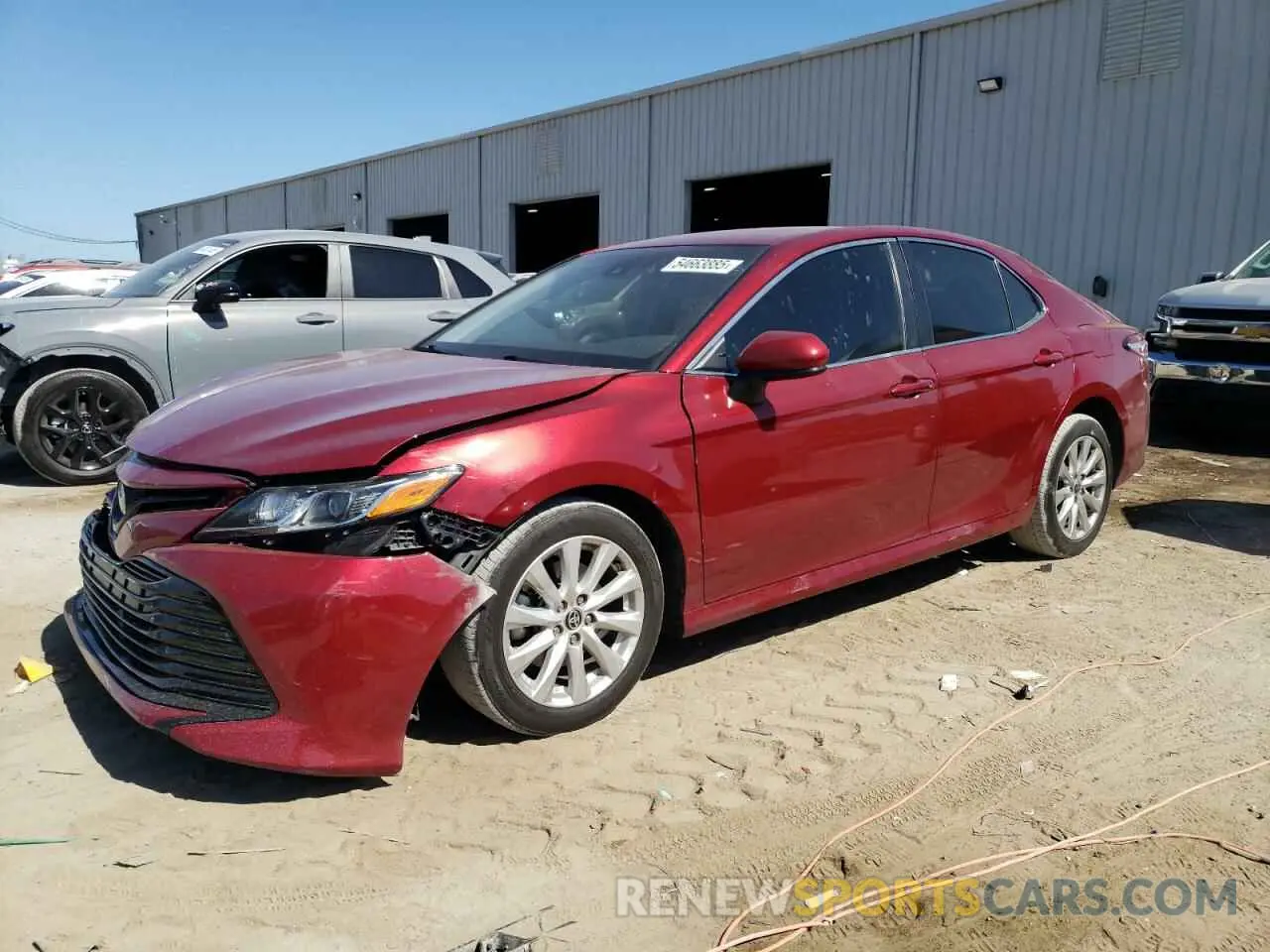 1 Photograph of a damaged car 4T1C11AK1LU399395 TOYOTA CAMRY 2020