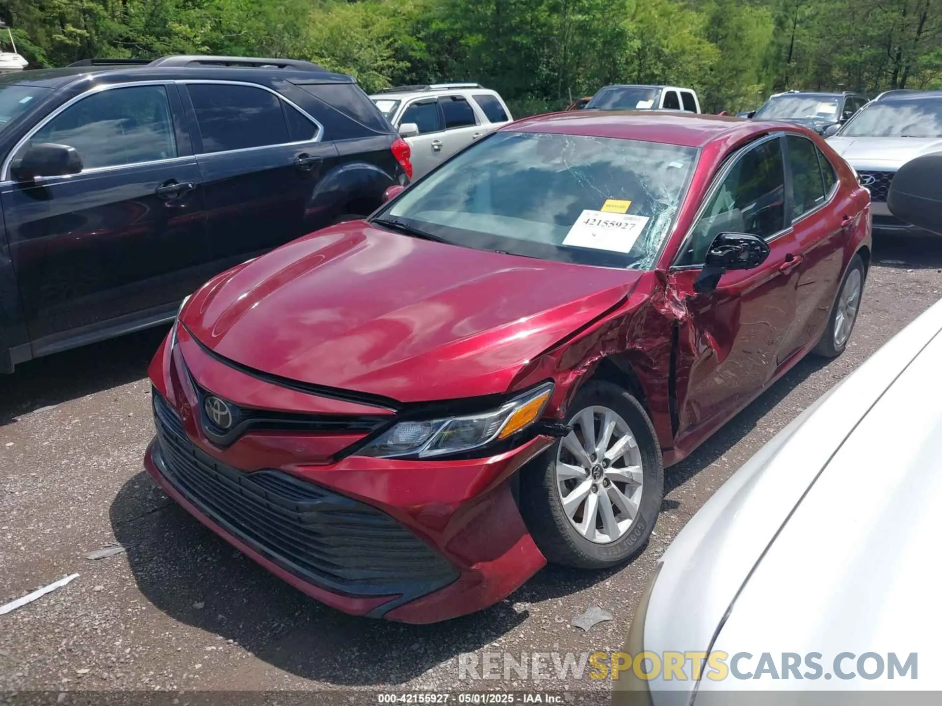 2 Photograph of a damaged car 4T1C11AK1LU862992 TOYOTA CAMRY 2020