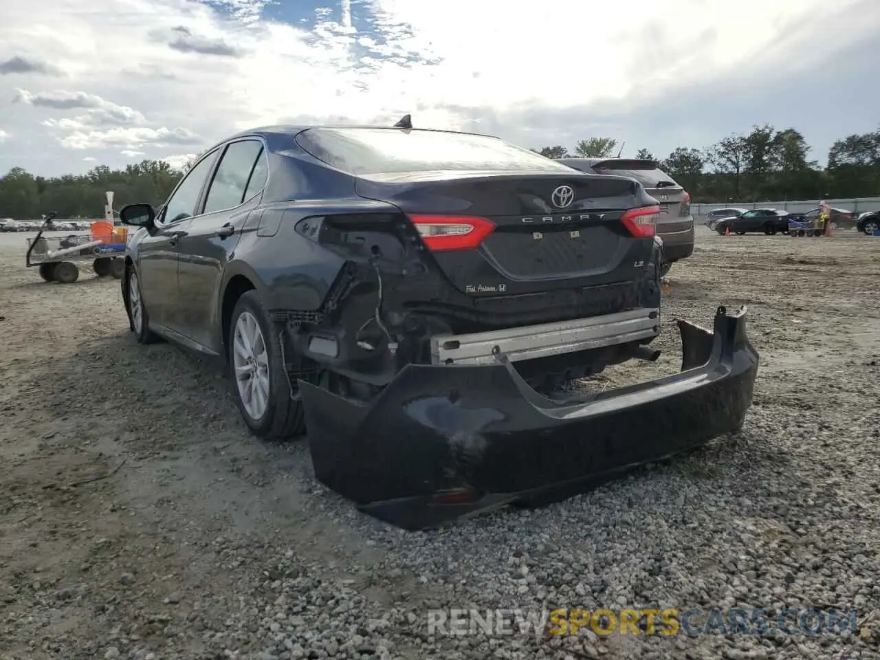 2 Фотография поврежденного автомобиля 4T1C11AK1LU863429 TOYOTA CAMRY 2020