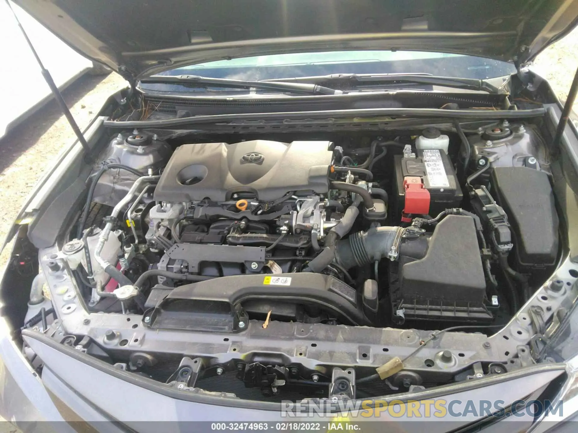 10 Фотография поврежденного автомобиля 4T1C11AK1LU911608 TOYOTA CAMRY 2020