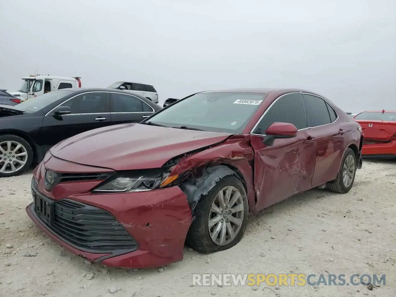1 Photograph of a damaged car 4T1C11AK1LU938758 TOYOTA CAMRY 2020