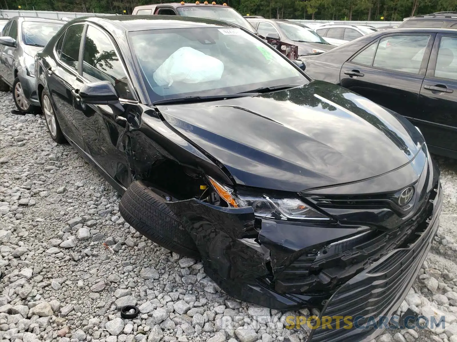 1 Photograph of a damaged car 4T1C11AK1LU938789 TOYOTA CAMRY 2020